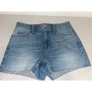 Universal Thread Shortie Jean Shorts Women 2 26X2.5 Cut Offs Stretch Distressed